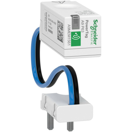 БЕСПРОВОДНЫЙ ДАТЧИК ACTI9 POWERTAG 63А DPN 1P+N / 2P ВЫШЕ АППАРАТА =S= | A9MEM1561 | Schneider Electric