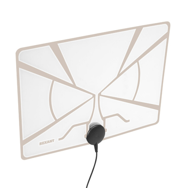 Антенна комнатная для аналогового и цифрового телевидения DVB-T2 Ag-710 | 34-0710 | REXANT
