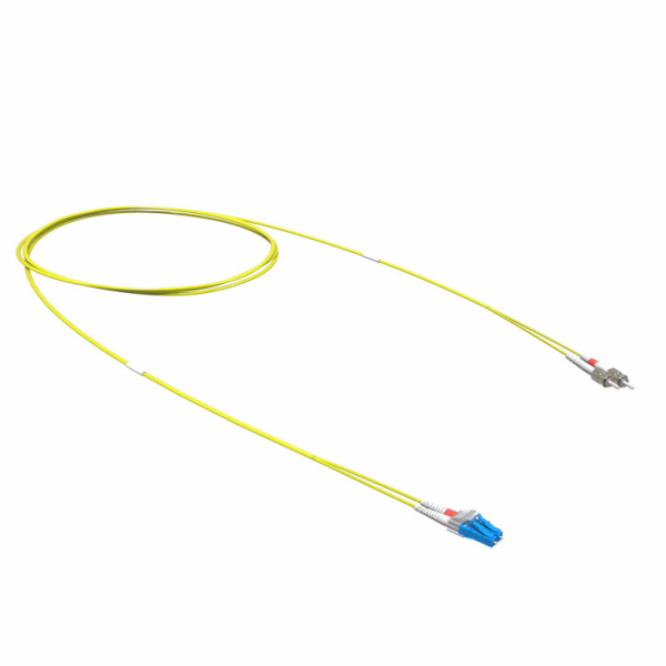 Оптический коммутационный шнур переходной Duplex LC-UPC/ST-UPC, 9/125 OS2, 1 м | RNPC9DSULU1 | DKC