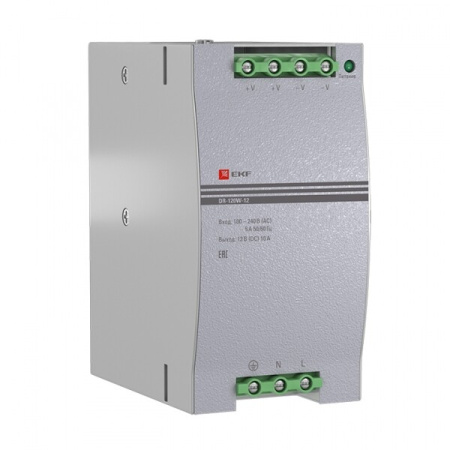 Блок питания 12В DR-120W-12 EKF PROxima | dr-120w-12 | EKF