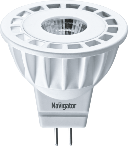 Лампа светодиодная LED 3Вт GU4 12В 3000К NLL-MR11-3-12-3K-GU4 MR11 | 94141 | Navigator