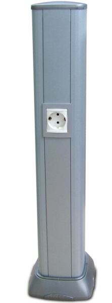 Колонна алюминиевая 0,71 м, цвет серый муар, RAL 9006 | 09594 | DKC