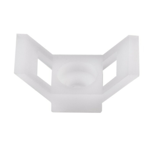 Площадка для крепления стяжки (ПС-2) 29x15 мм, белая, упаковка 100 шт. | 07-2104 | REXANT