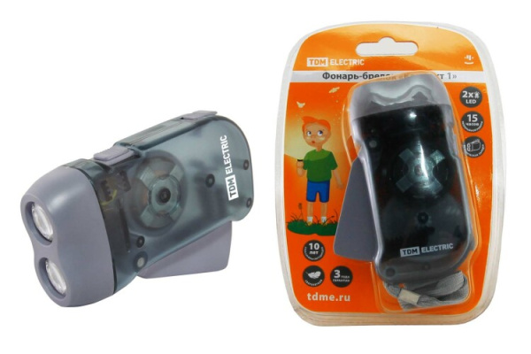 Фонарь рабочий ручной 2хLED аккумуляторный L1131 Компакт 1 | SQ0350-0002 | TDM