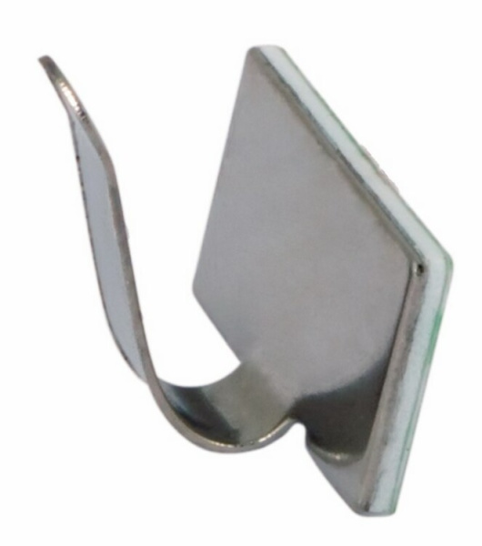 Площадки самоклеющиеся металлические с клипсой под шлейф (ПКШМ) 20x10 мм, упаковка 100 шт. | 07-2420 | REXANT