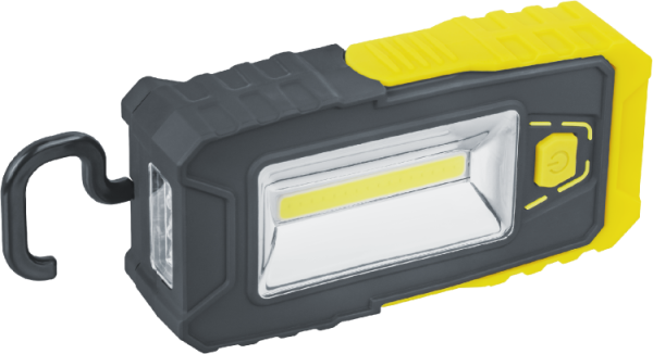 Фонарь рабочий NPT-W12-3AAА 1COB LED(3Вт)+3LED(0,6Вт), короб | 80343 | Navigator