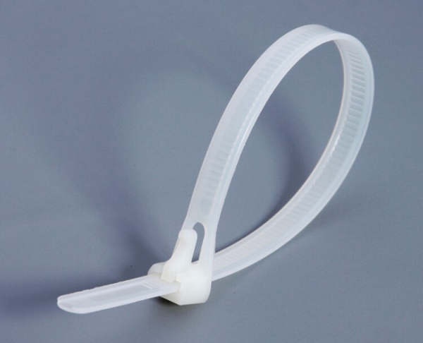 Стяжки нейлоновые КСР 7,5*200 (ч) (100шт.) | 63284 | Fortisflex