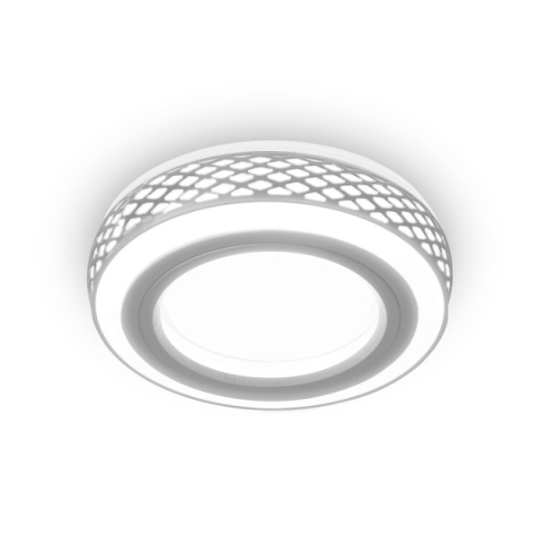 Светильник точечный встраиваемый Backlight BL142 Кругл. Gu5.3, 3W, LED 3000K 1/40 белый матовый | BL142 | Gauss