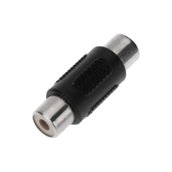 Переходник 1 гнездо RCA - 1 гнездо RCA, монокль | 14-0432 | REXANT