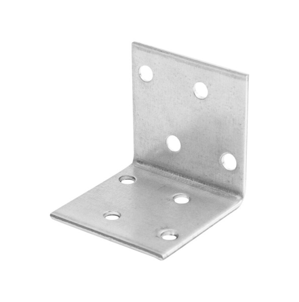 Уголок крепежный равносторонний 20х40х40x2, оцинкованный - накл. | 126387 | Tech-KREP