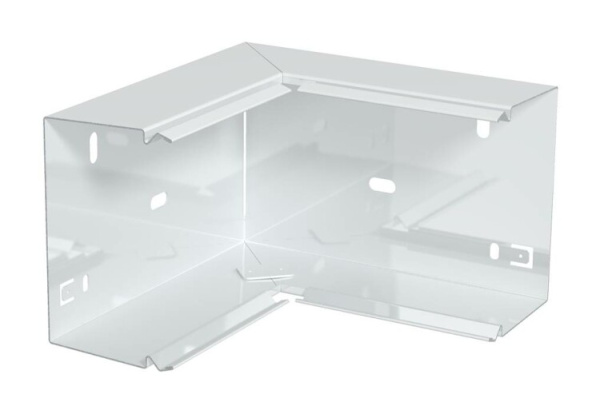 Внутренний угол кабельного канала LKM 60x100 мм (сталь,белый) (LKM I60100RW) | 6249639 | OBO Bettermann