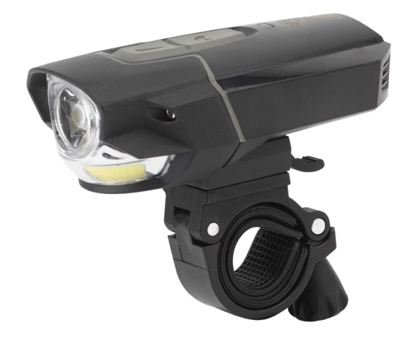 Фонарь велосипедный VA-901 [5Вт + COB, подсветка колеса, алюминий, литий, зарядка от USB, бл] | Б0033767 | ЭРА