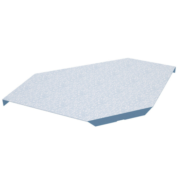 Крышка горизонтального угла 90х100(80/100) HD | KGL90*100(80/100) HD | КМ-профиль