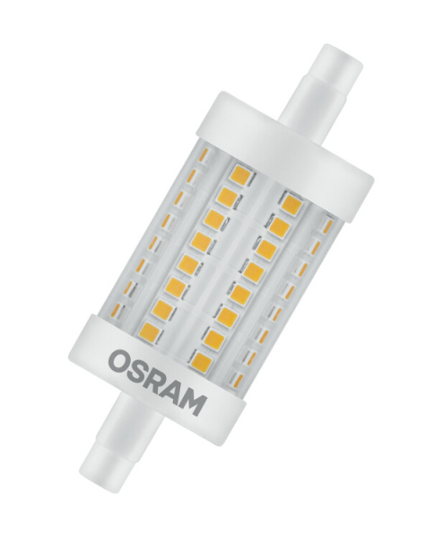 Лампа светодиодная PARATHOM LINE 78 CL 75 non-dim 8W/827 R7S | 4058075812178 | Osram