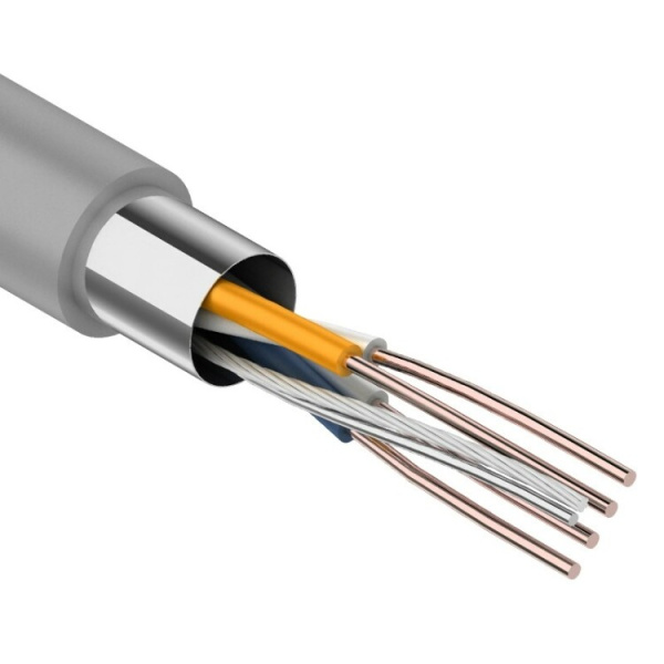 Кабель FTP 2PR 24AWG CAT5e 305м | 01-0122 | REXANT