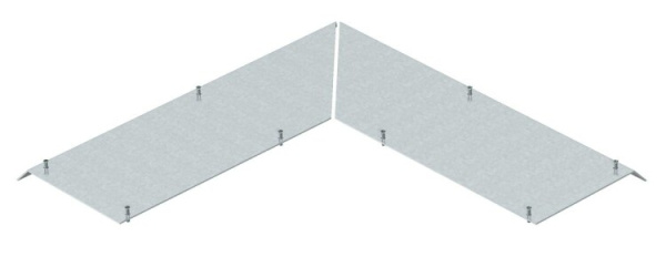 Крышка внешнего угла 90° кабельного канала AIK (сталь) (AIKF AEA 25040) | 7404898 | OBO Bettermann