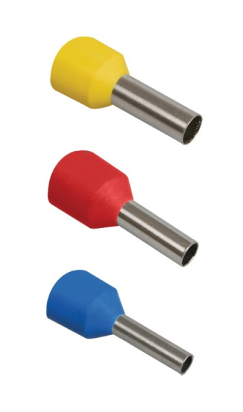 Аксессуары для клемм ЭРА NO-570-06 Наконечник-гильза Е7508 0,75мм2 с изолированным фл | Б0041459 | ЭРА