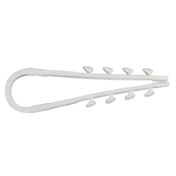 Дюбель-хомуты OptiKit CT-D-N-5-10мм-белый(100шт) | 278339 | КЭАЗ